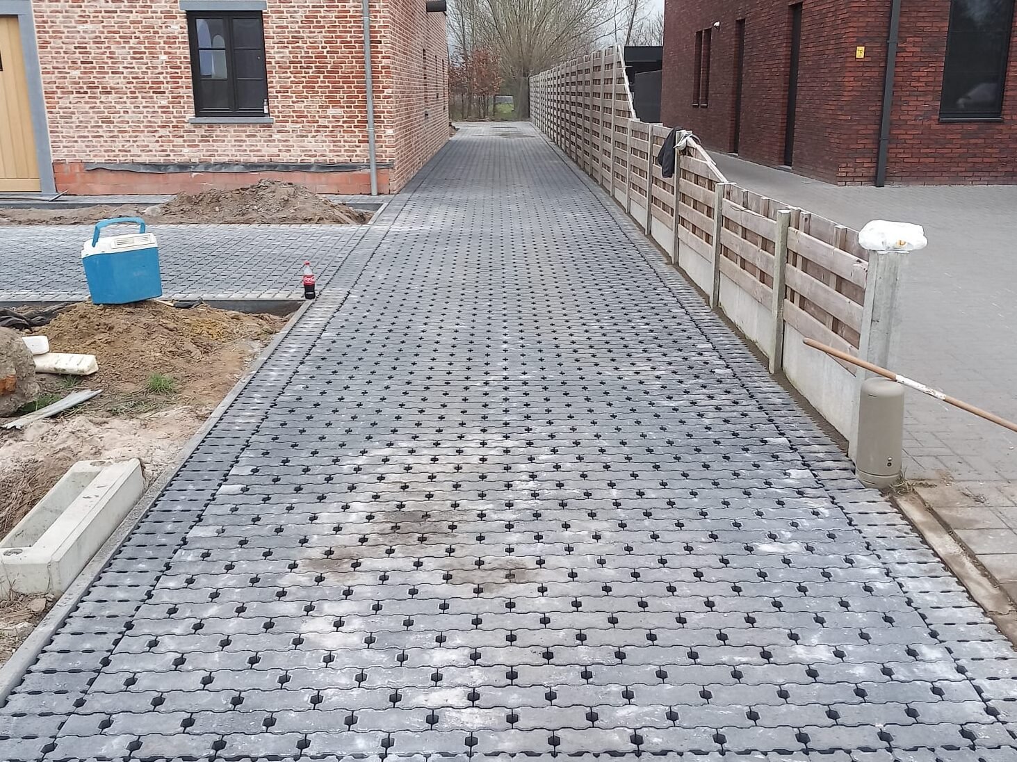 waterdoorlatende klinkers